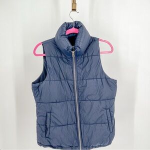 Old Navy Blue Puffer Vest